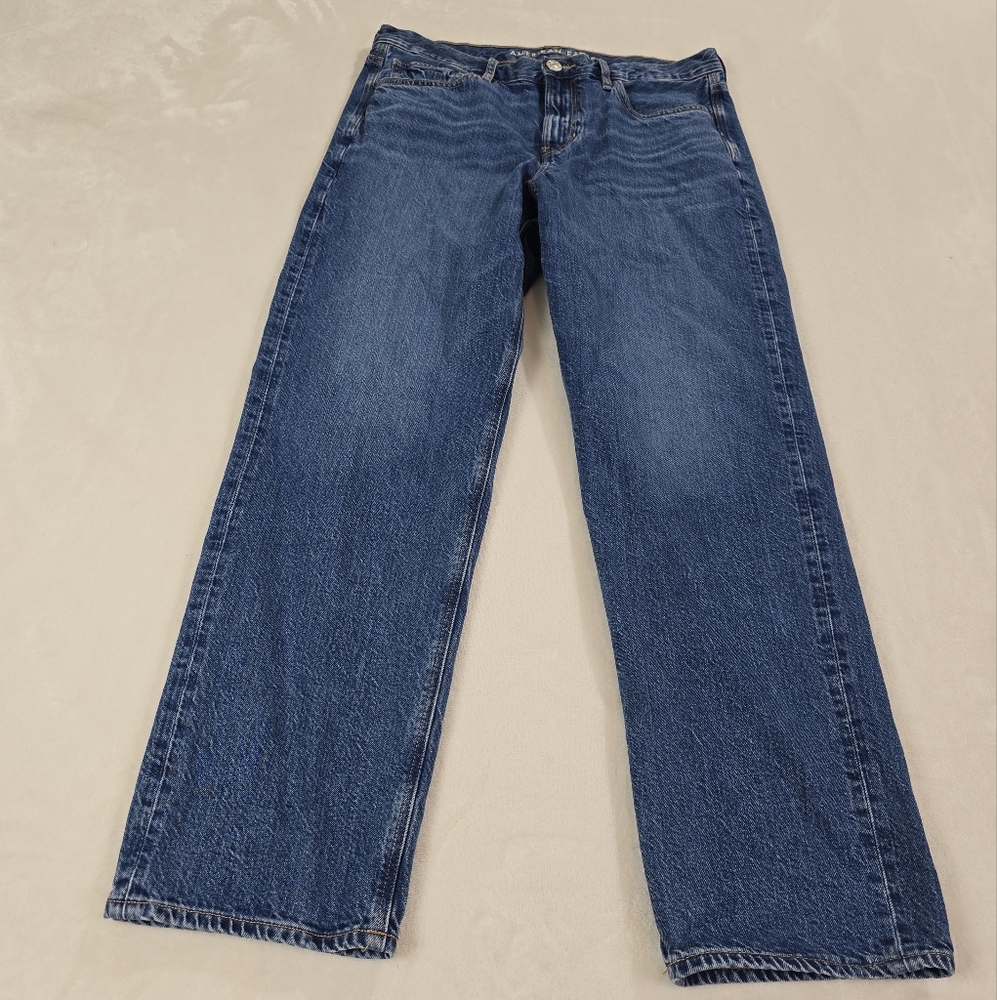 American Eagle 90s Straight Jeans 12 Regular